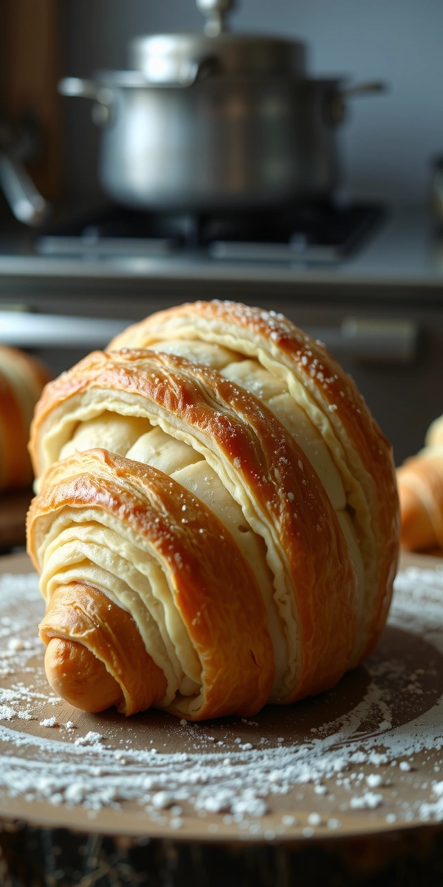 Leveles tészta rétegek